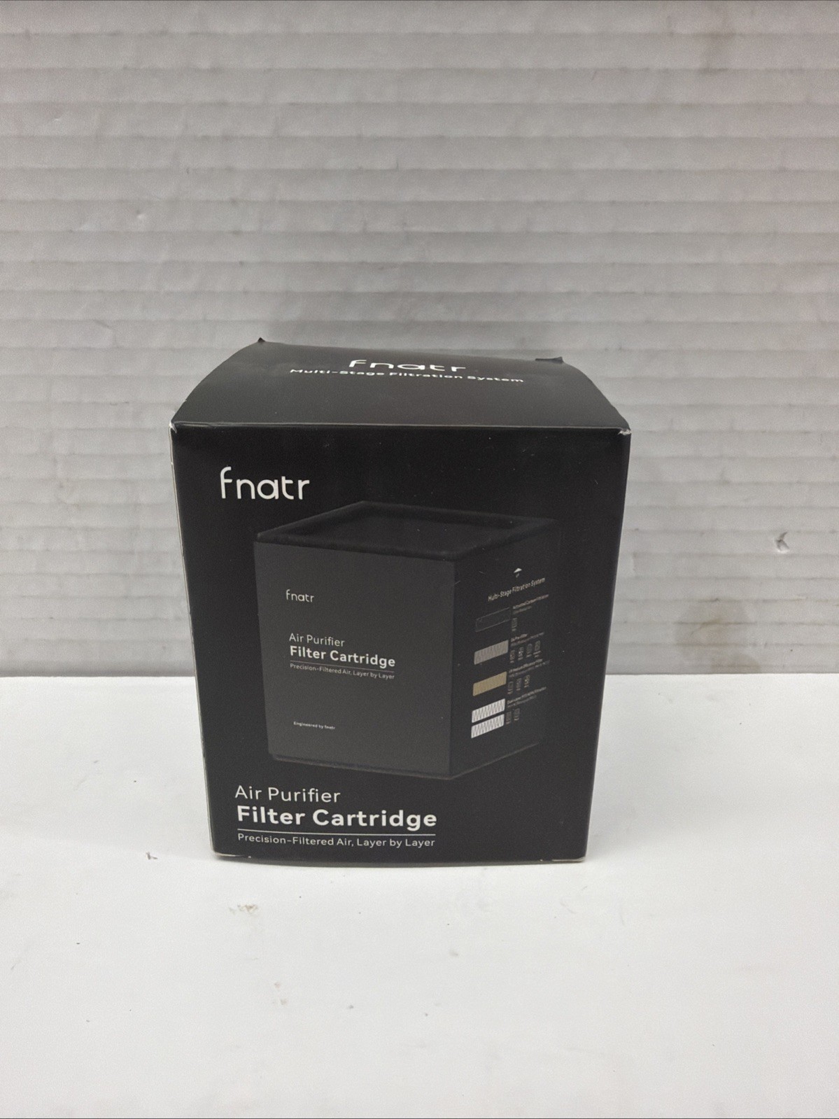 FNATR Replacement HEPA 4 Stage Air Purifier Cartridge For 3D Printers. NOB.