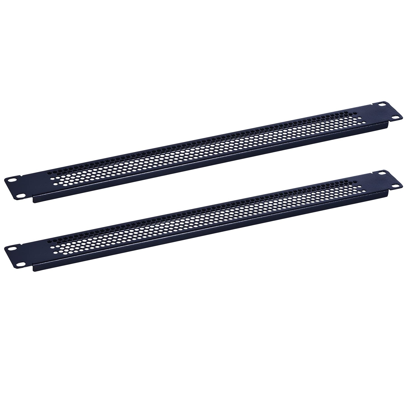 1U Blank Rack Mount Panel Spacer with Venting for 19in Server Rack Enclosure ...