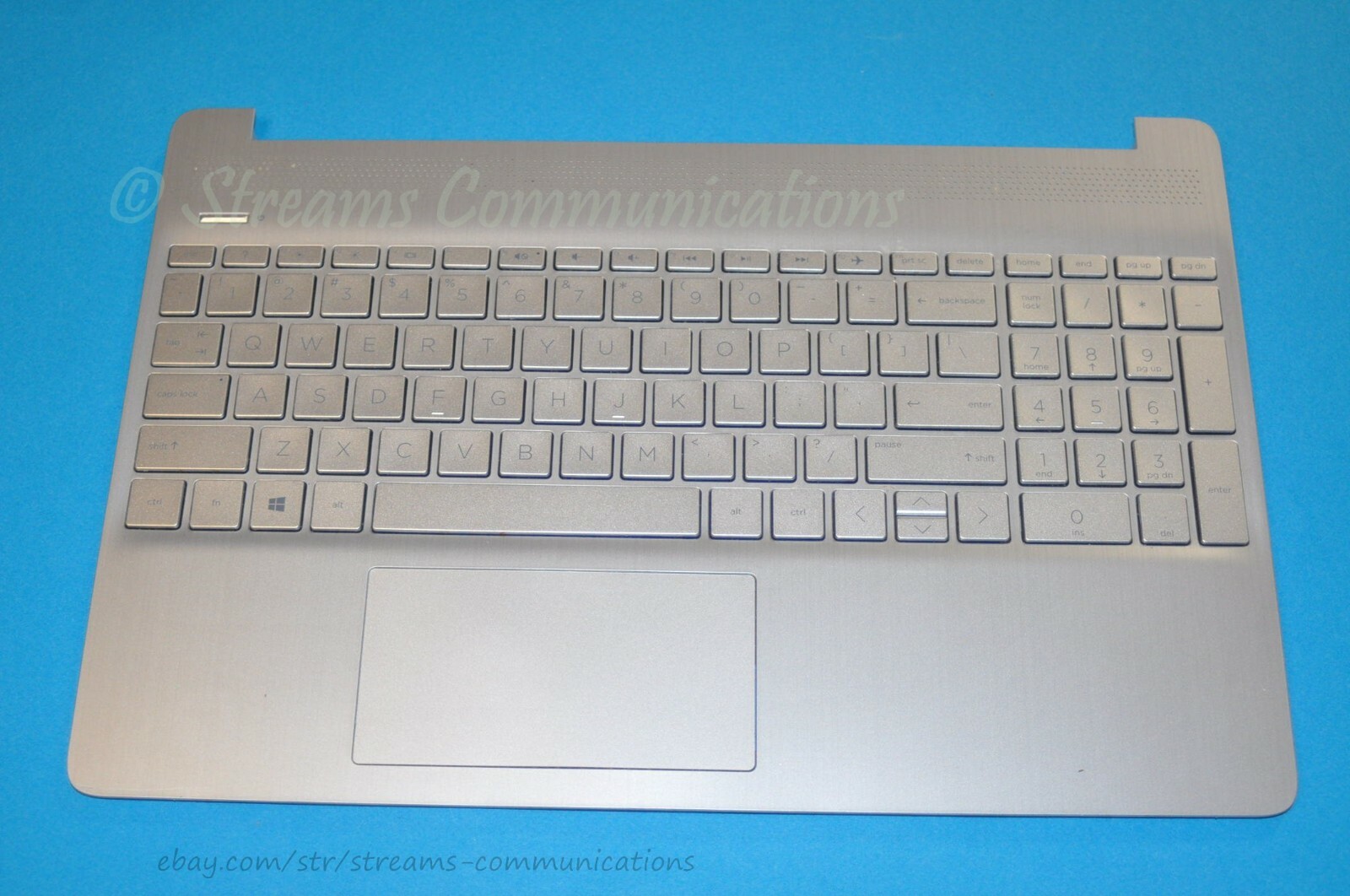 HP 15-EF 15-ef1072nr Laptop Palmrest with Keyboard + Palmrest + SD Card Reader