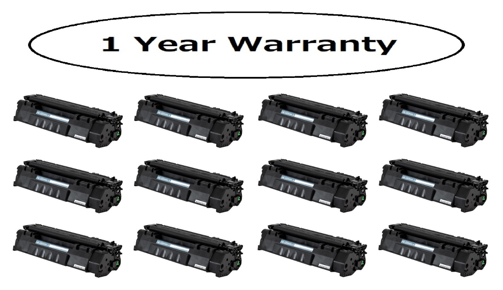 Search4Toner COMPATIBLE for HP Q5949A 49A 12PK LJ 1160 1320 3390 3392