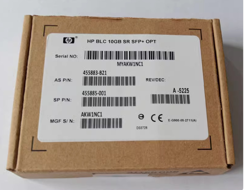 New in box 455883-B21 HPE 10Gb SR SFP+ LC Transceiver 455885-001 456096-001