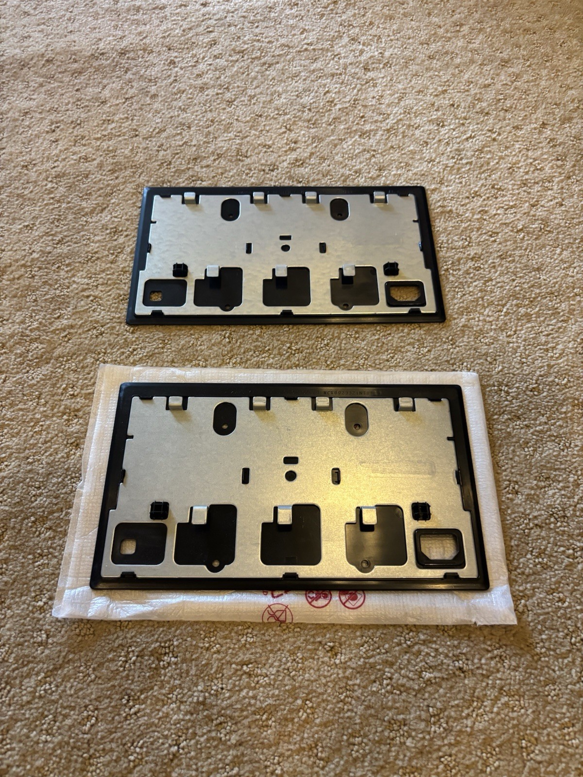 27MD5KA VESA DESIGN COVER Replacement Laptop Keyboard Backplate Frame-set of 2