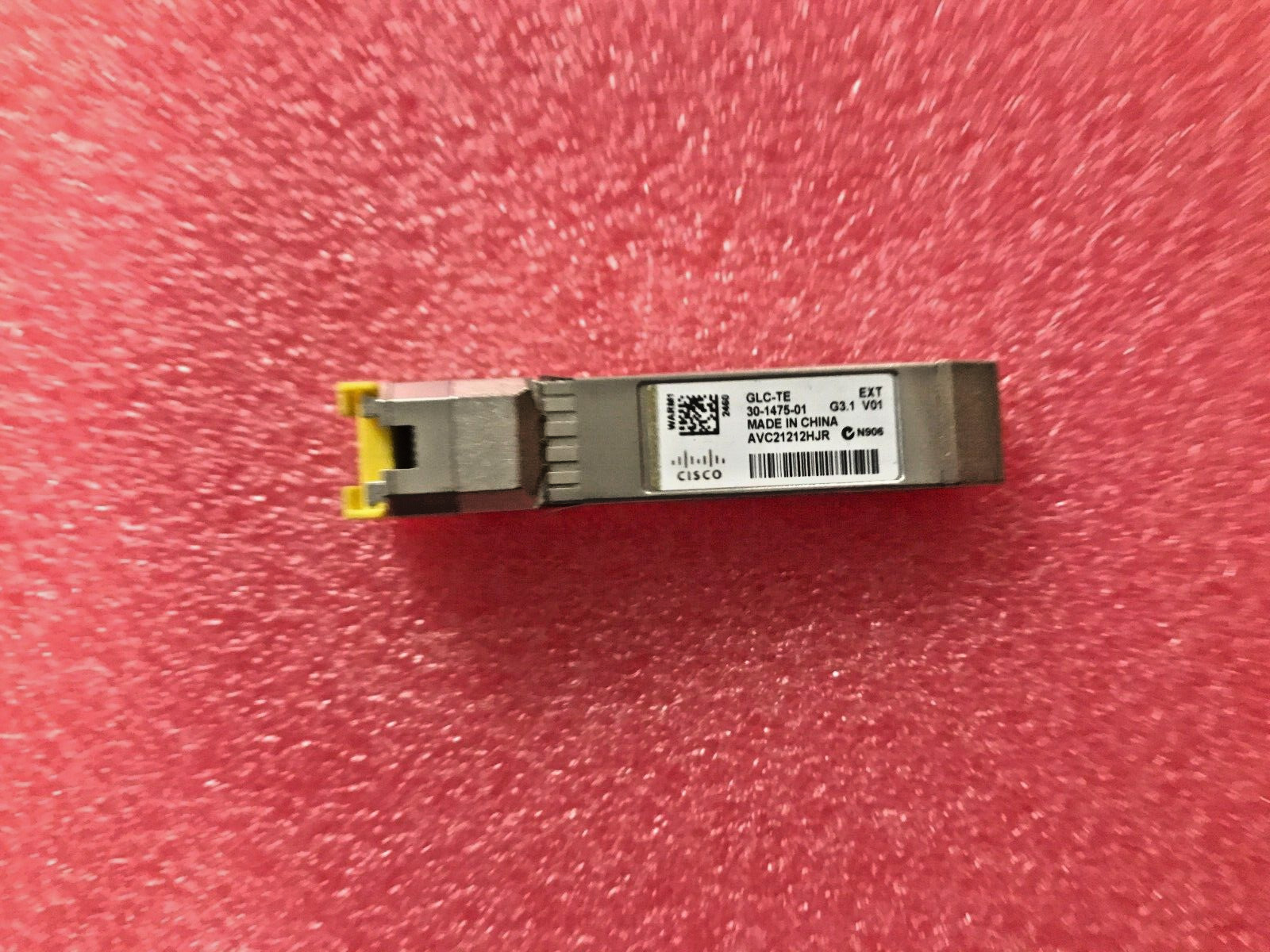 Cisco GLC-TE 30-1475-01 1000BASE-T SFP COPPER RJ-45 100M TRANSCEIVER
