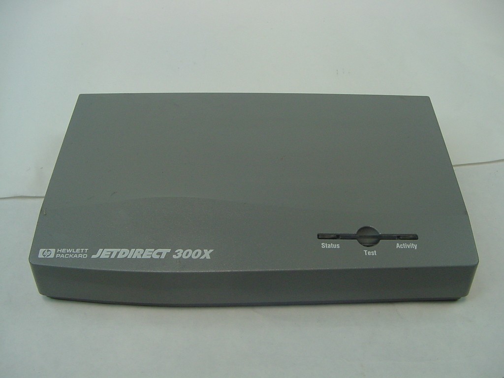 HP JETDIRECT 300X PRINT SERVER - NO POWER CORD