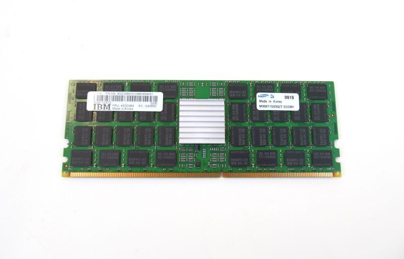 IBM 45D1205 8GB Power 6 DDR2 DIMM 400MHz Memory 31BA Low Current yz