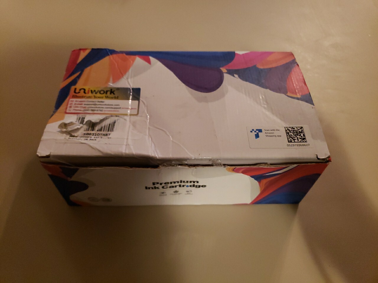 Uniwork Premium 127 Ink Cartridge Multipack 10 Pack Open Box 