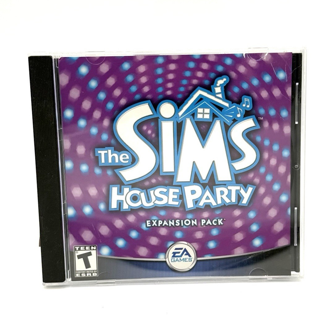EA Games The Sims House Party Expansion Pack PC CD-ROM in Jewel Case