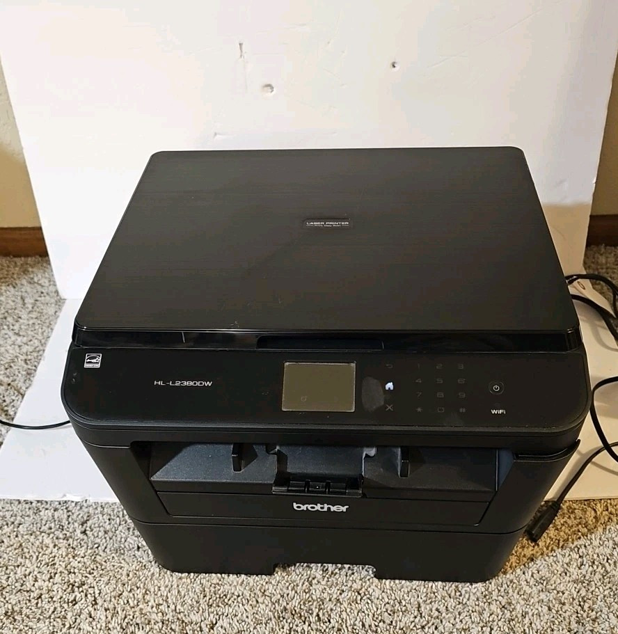 Brother HL-L2380DW All-in-One Laser Printer with WiFi and Duplex Printing