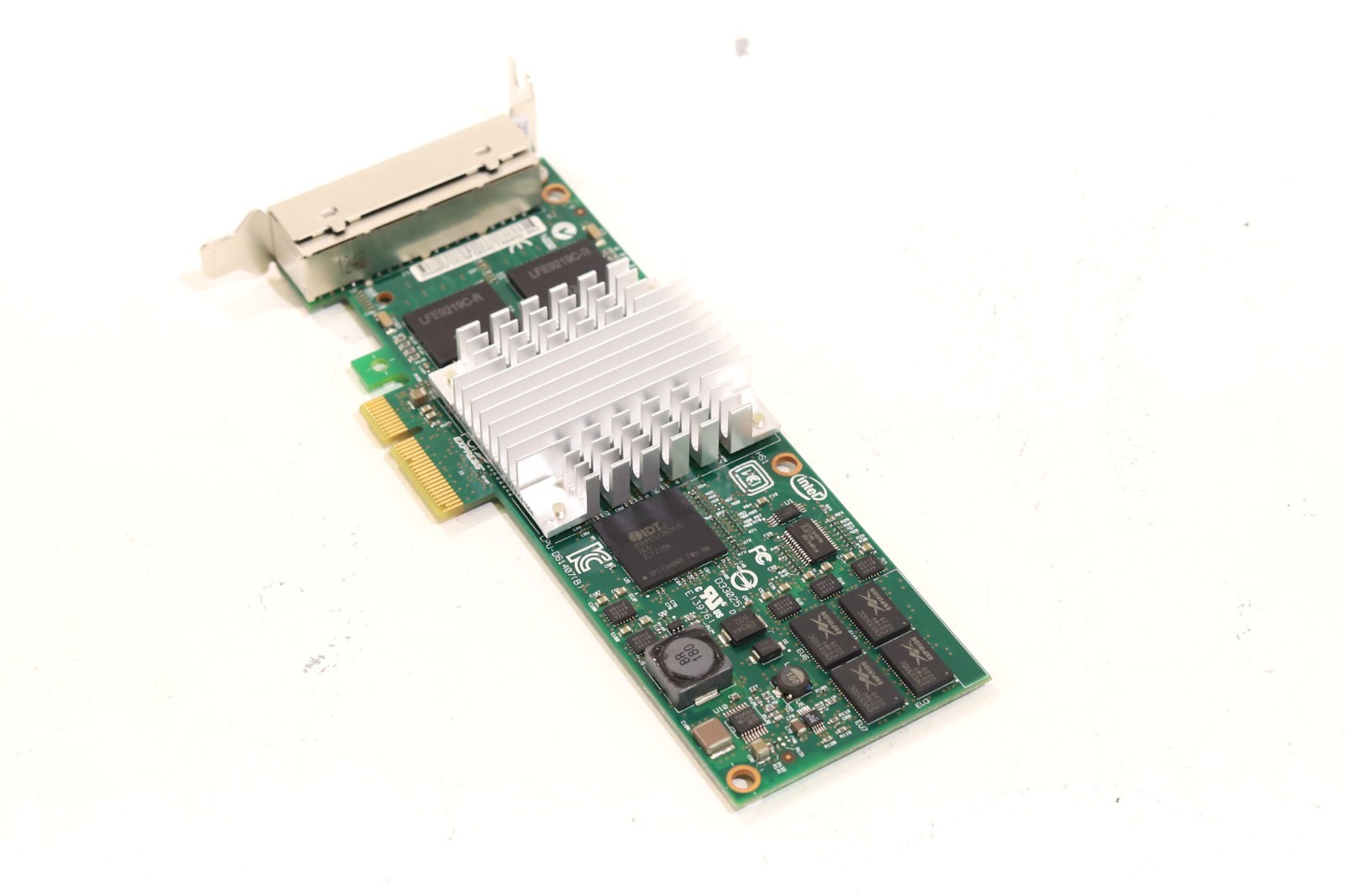 IBM PRO/1000 PT Quad-Port Gigabit PCIe x4 Server Network Adapter P/N: 00E1652