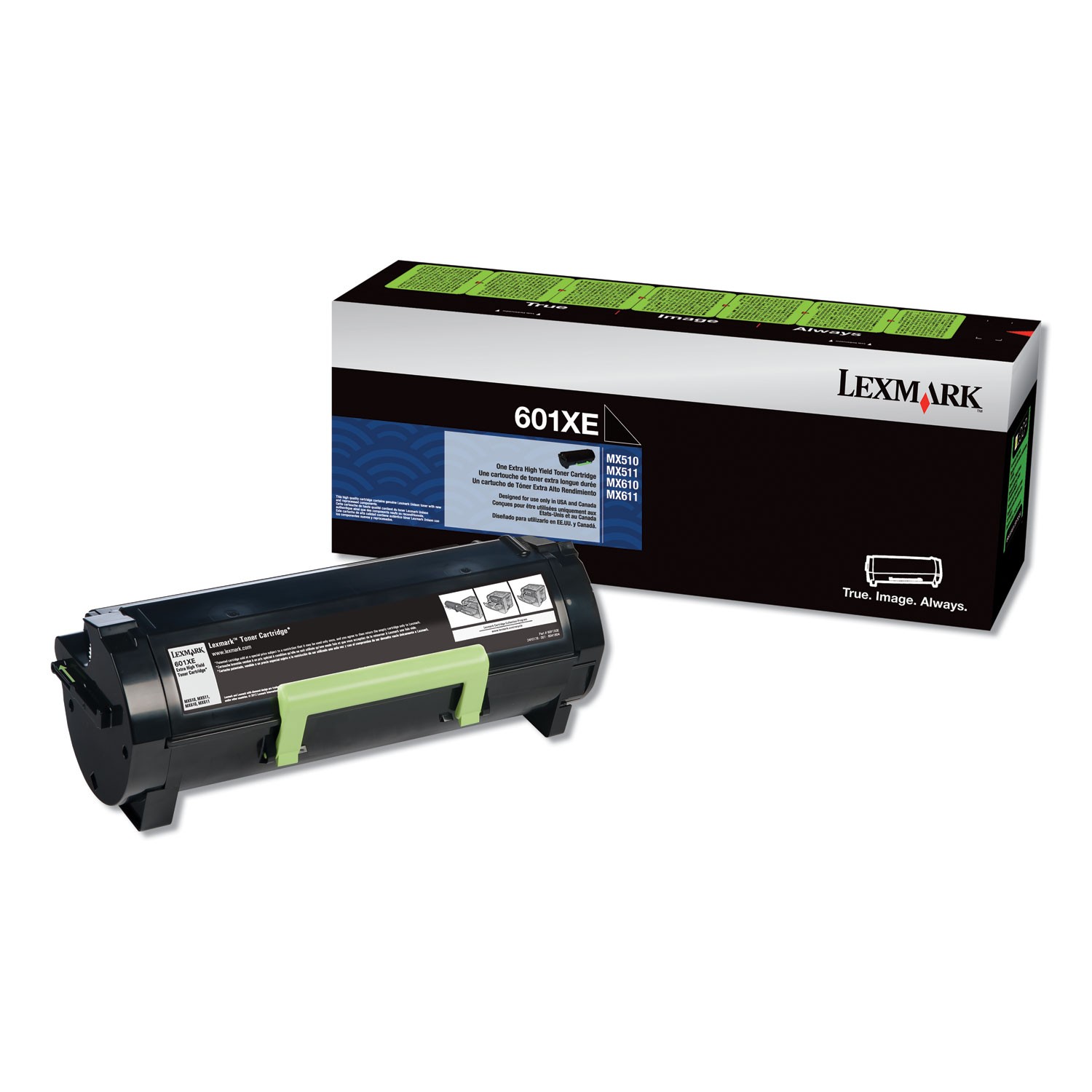 Lexmark 60F1X0E (601XE) Return Program Extra High-Yield Toner, Black