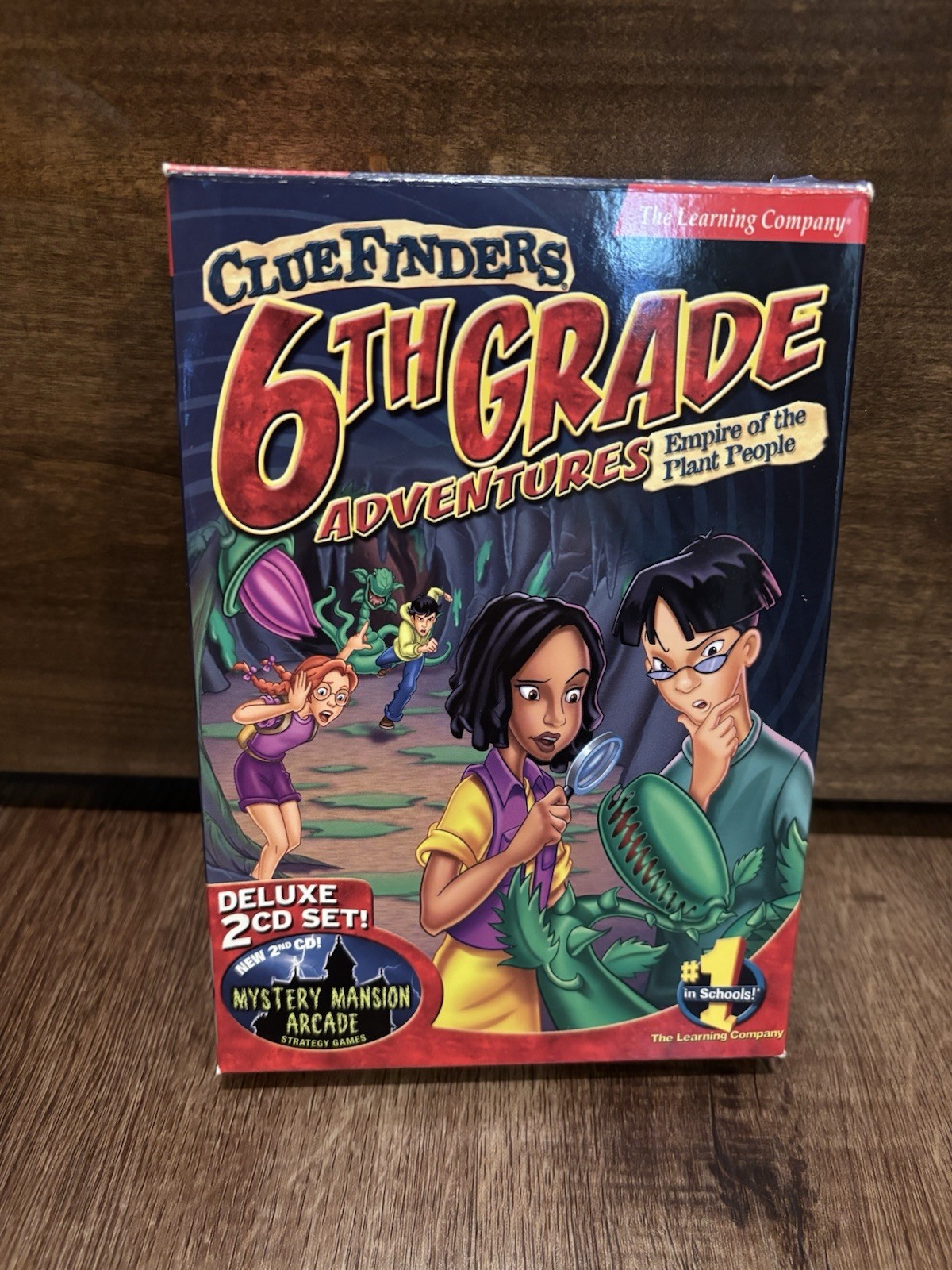 ClueFinders 6th Grade Adventures Learning Windows/Mac 2-disc (PC, 2000)