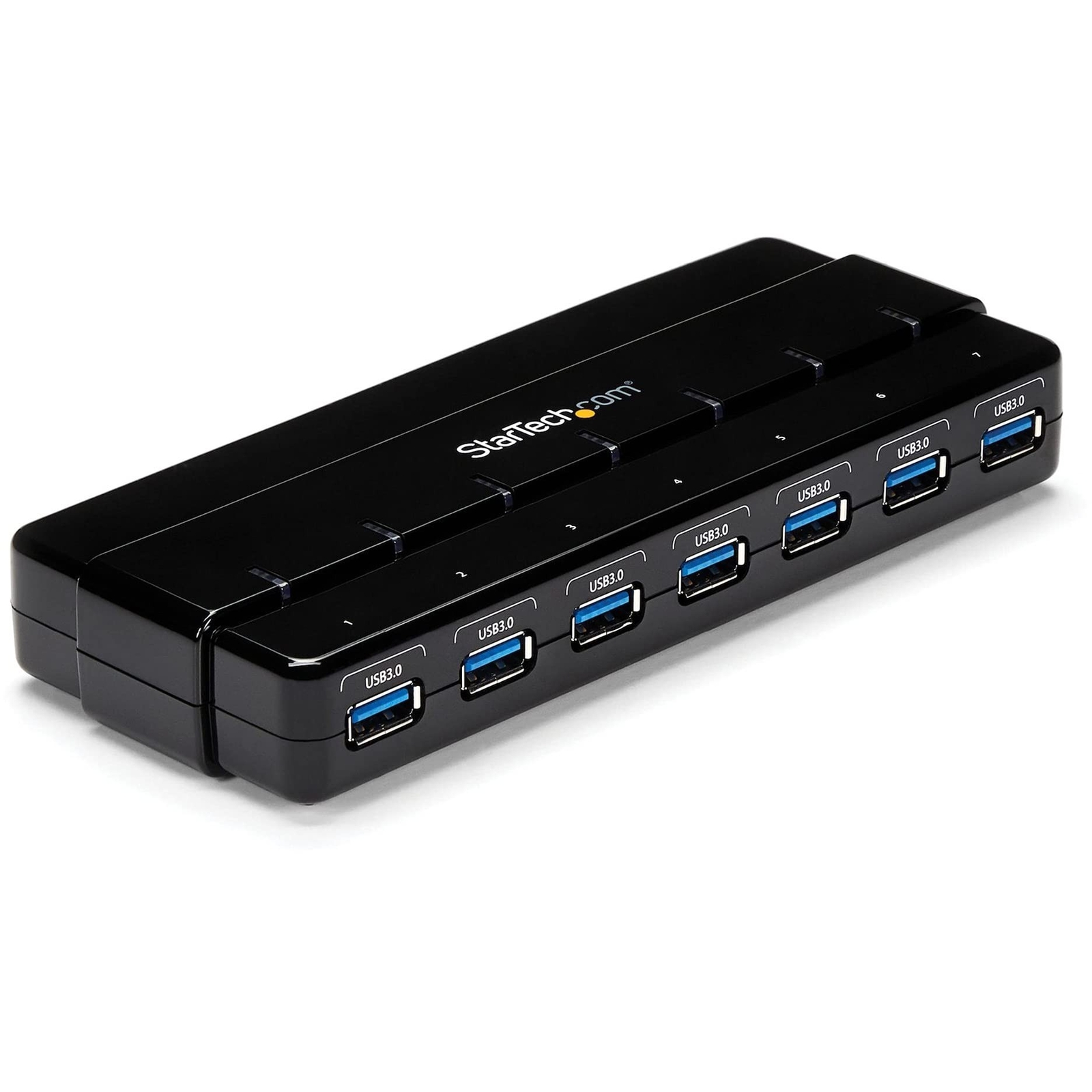 StarTech.com 7 Port USB 3.0 Hub – Up To 5 Gbps – 7 x USB – Uni
