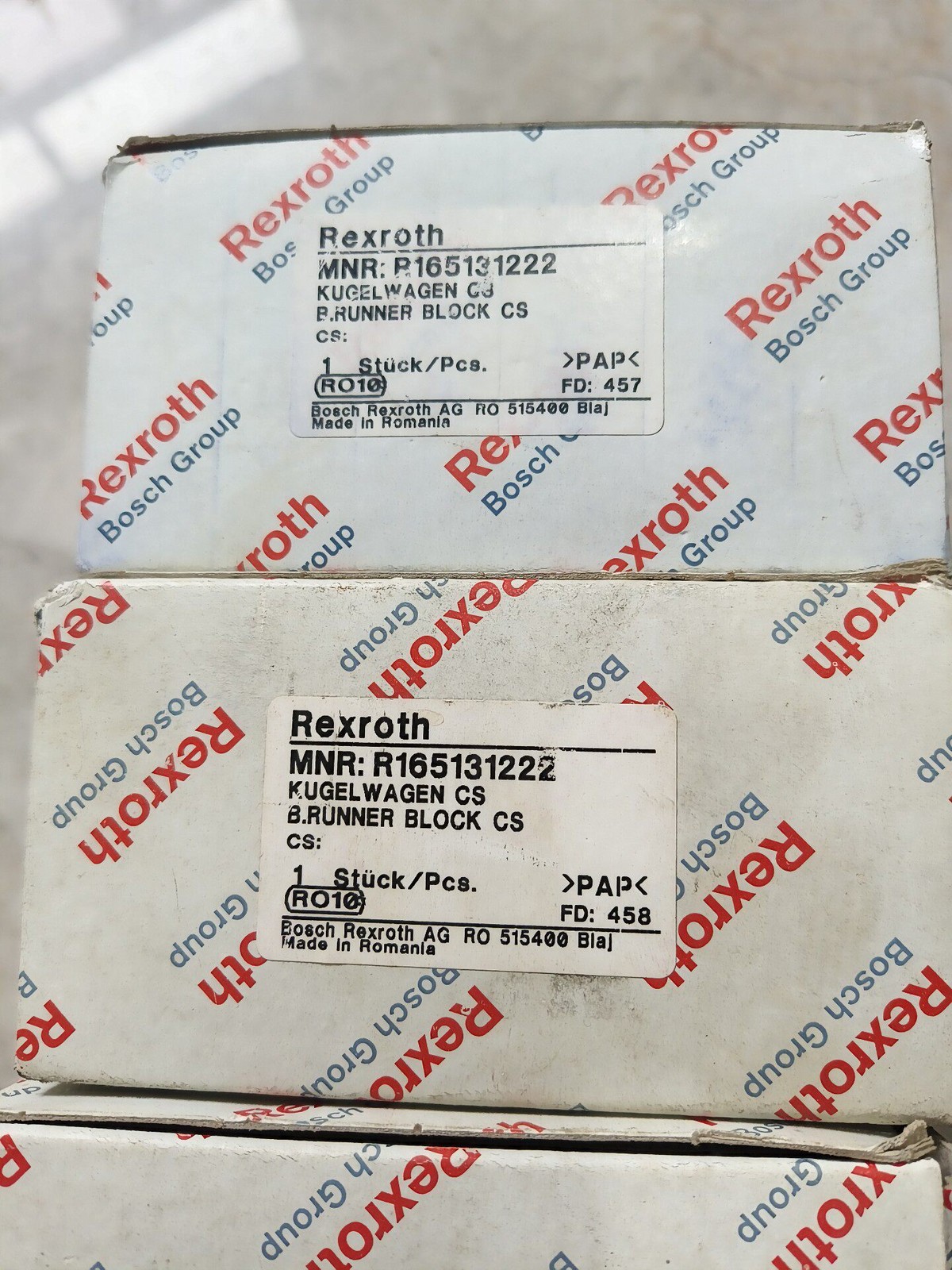 1PCS New Rexroth R165131222 Slide Block Fast transportation