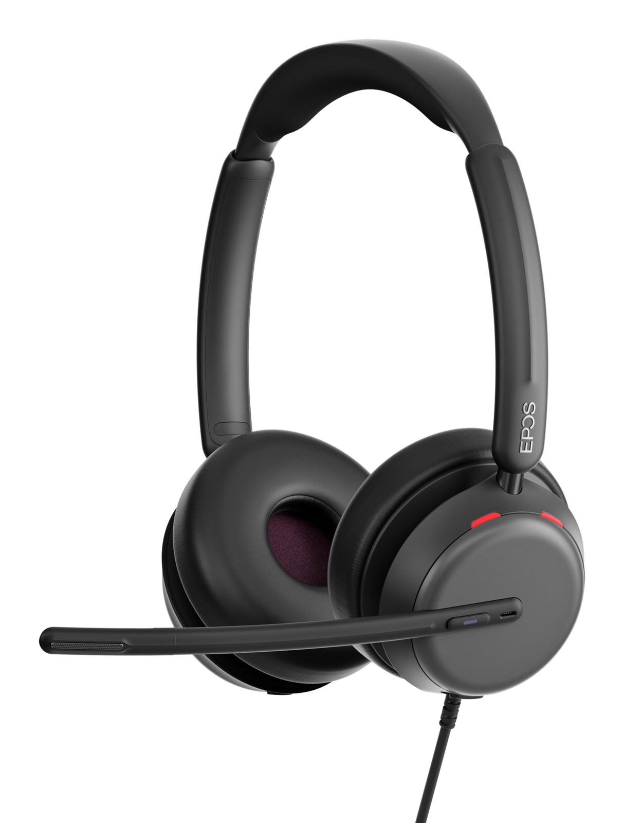 EPOS Impact 860T Double-Sided Wired USB C and A Headset One Size, Black