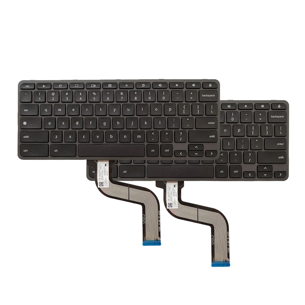 2PCS New For Acer Chromebook Spin 511 R756T R756TN US Keyboard NK.I111S.0N6