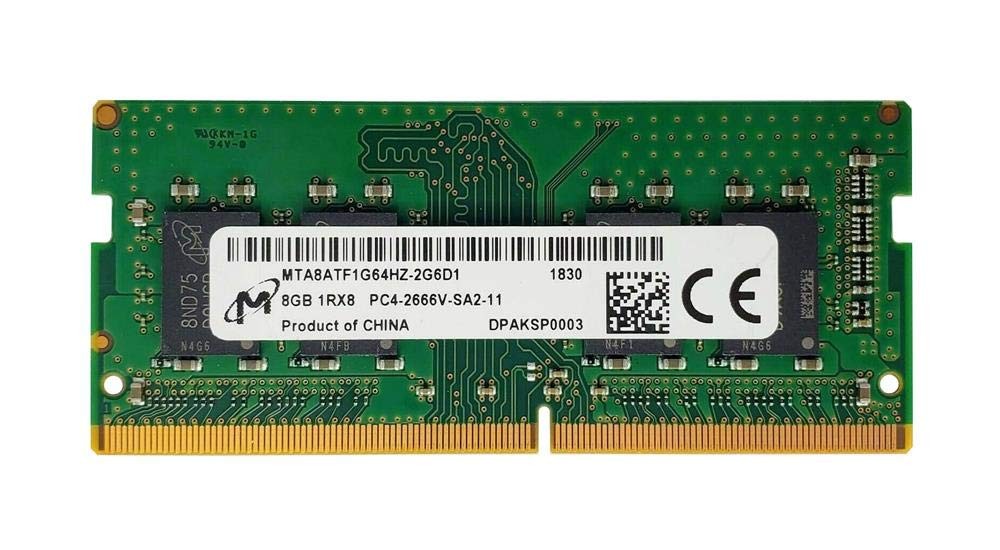 GREEN - MICRON 8GB PC4-21300 DDR4-2666MHZ MEMORY