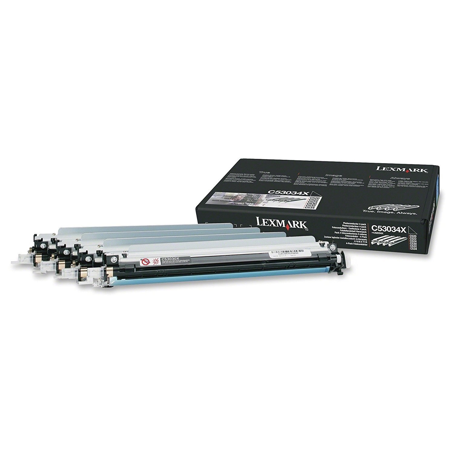 Original Lexmark C53034X 4-Pack Photoconductor Unit. Sealed Box, We Ship Fast