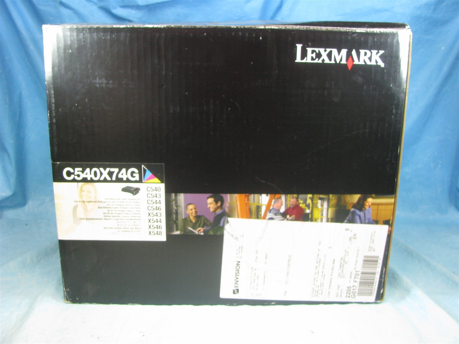 Lexmark C540X74G One Black and Color Imaging Kit C540 OPENED - 