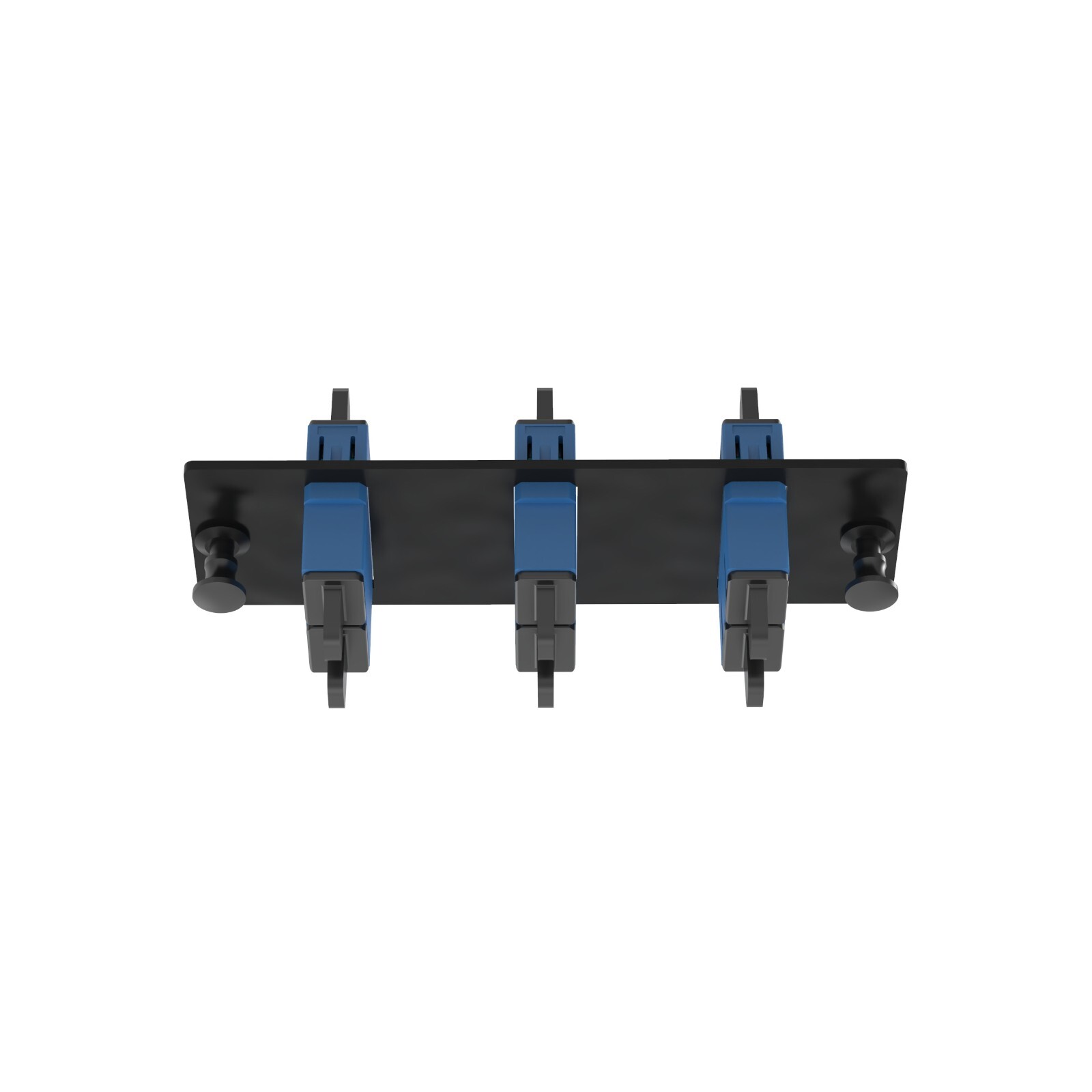 Panduit FAP3WBUDSCZ 3 Fiber SC Duplex Front Loading Fiber Adapter Panel Blue