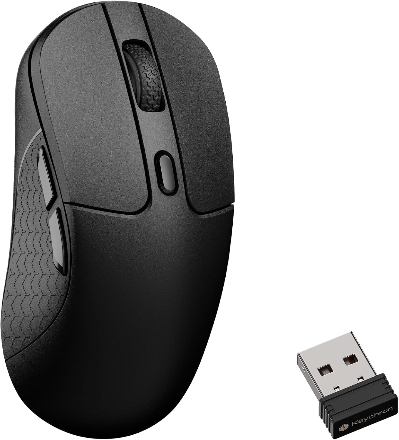 Keychron M3 Wireless PixArt 3950 8K Sensor Mouse Black Certified Refurbished