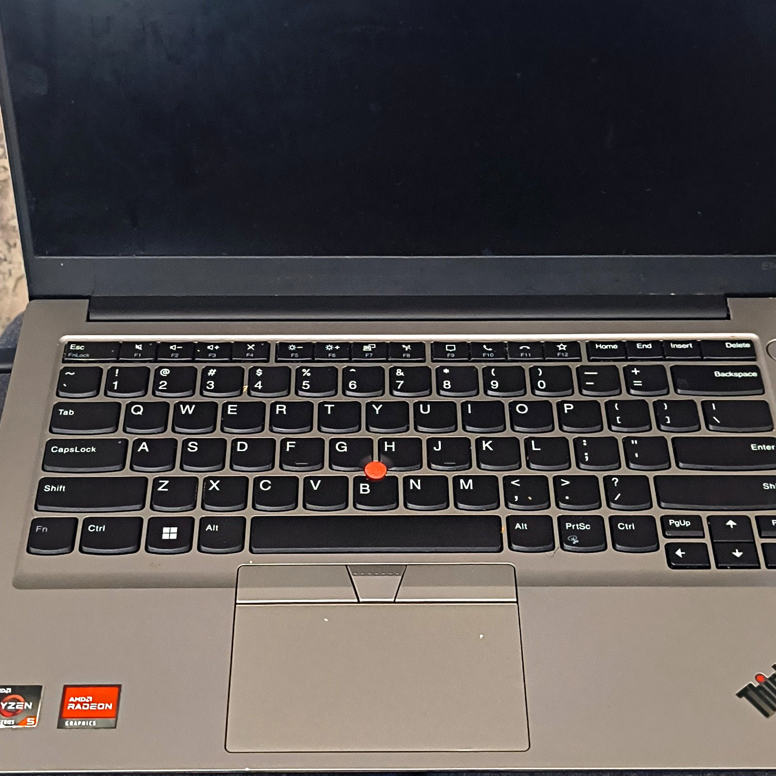 Lenovo ThinkPad 14in Ryzen 5 AMD Radeon Graphics Gray Backlit Keyboard
