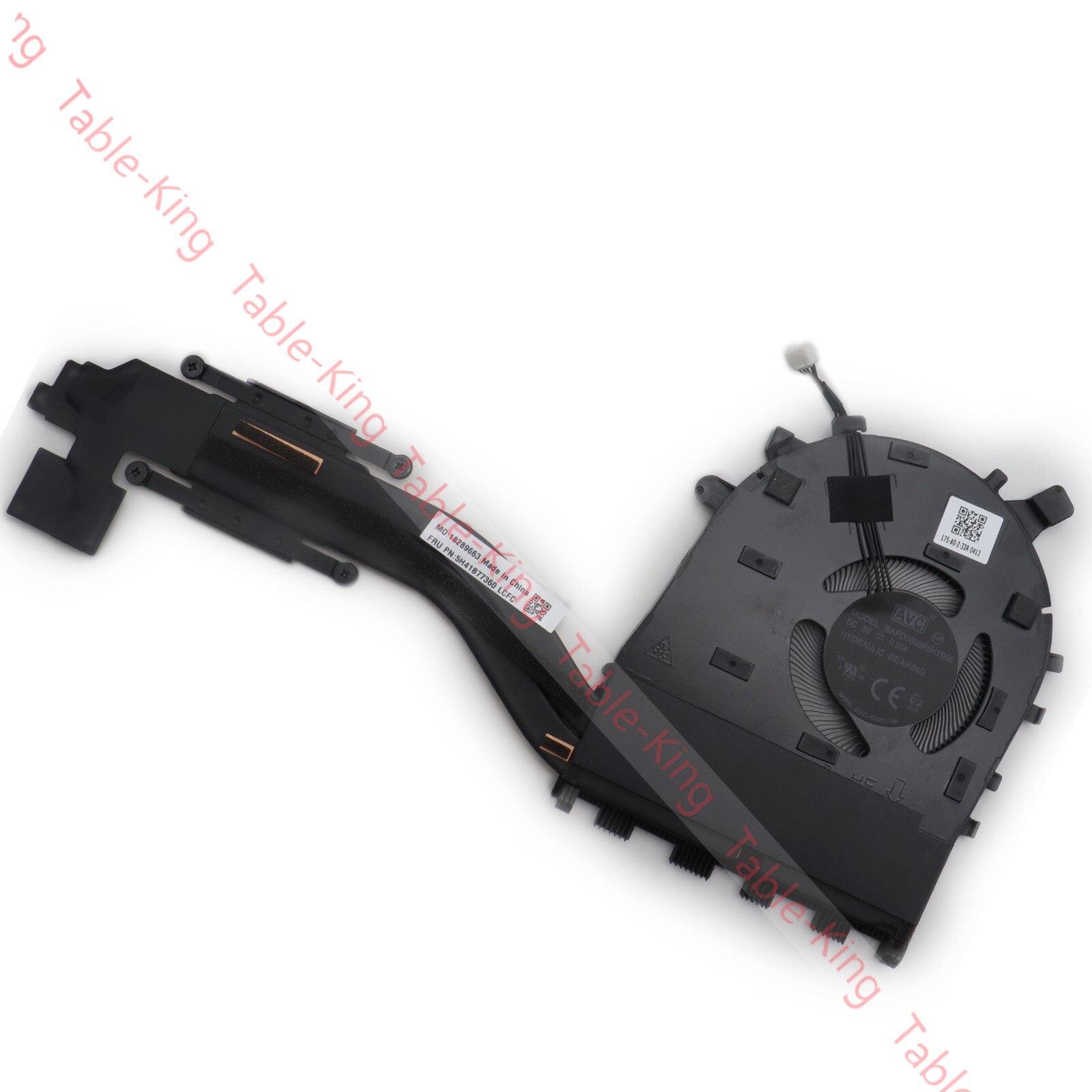 CPU Fan Heatsink for Thinkpad E16 Gen1 (Type 21JT, 21JU) 5H41B77360 5H41B77361