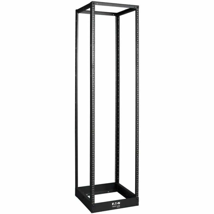 Tripp Lite 45U 4-Post Open Frame Rack Cabinet Threaded 12-24 Mount Holes - Black