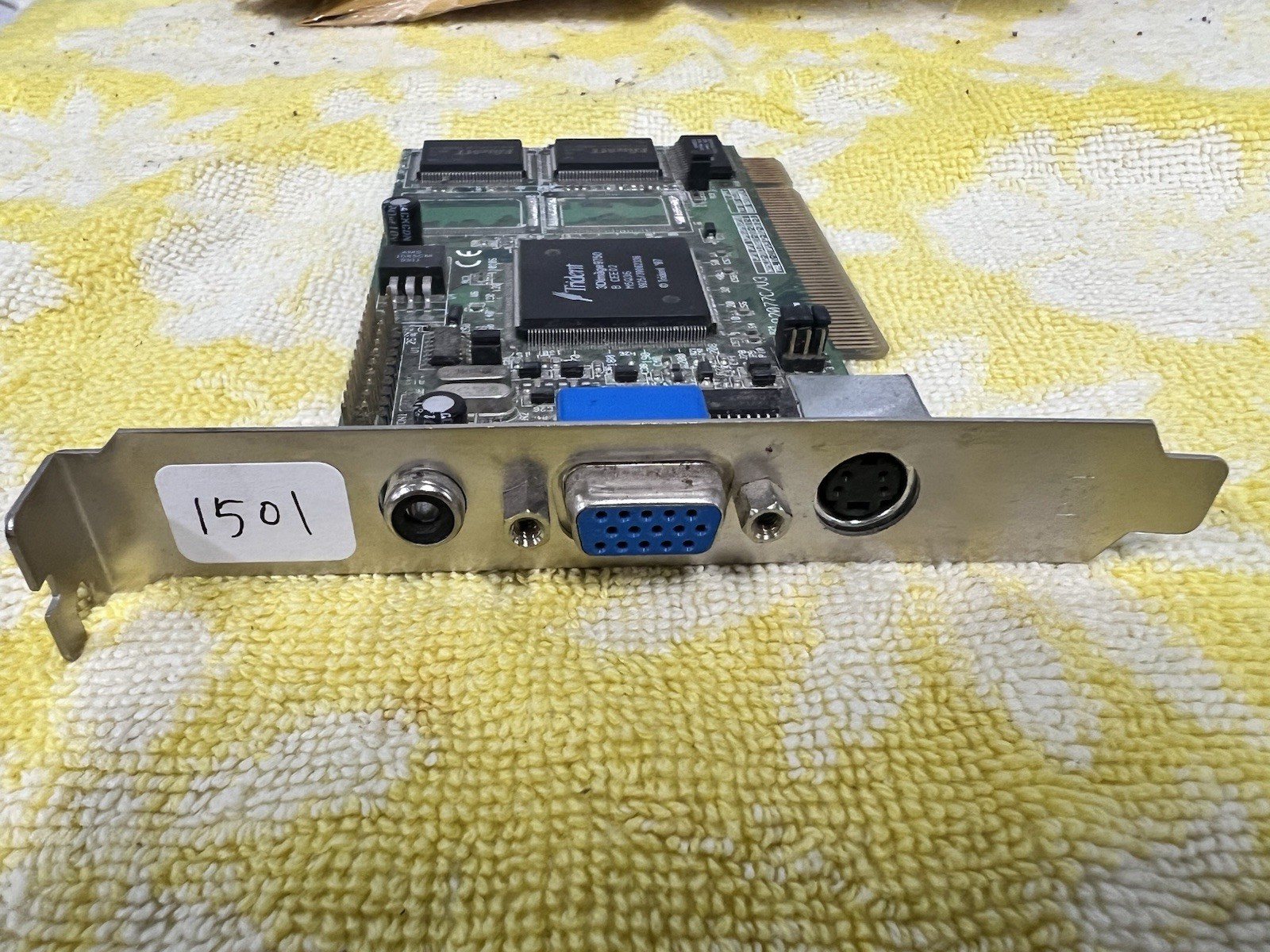 Trident 3DImage 9750 4MB AGP VGA S-Video Composite TV Out TESTED WORKING