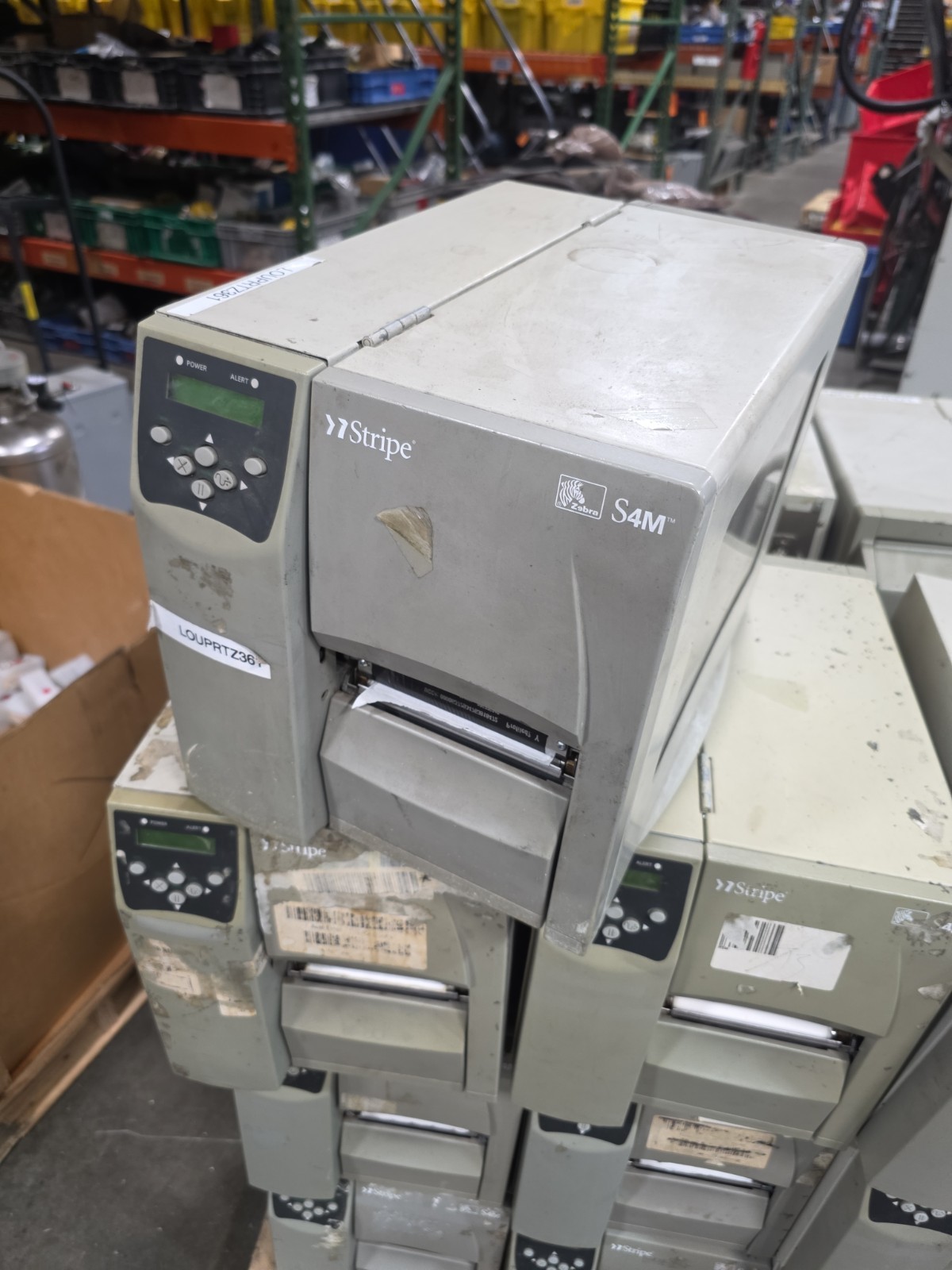 Zebra S4M Industrial TT/DT Shipping Label Printer S4M00-2001-0100T USB Ethernet