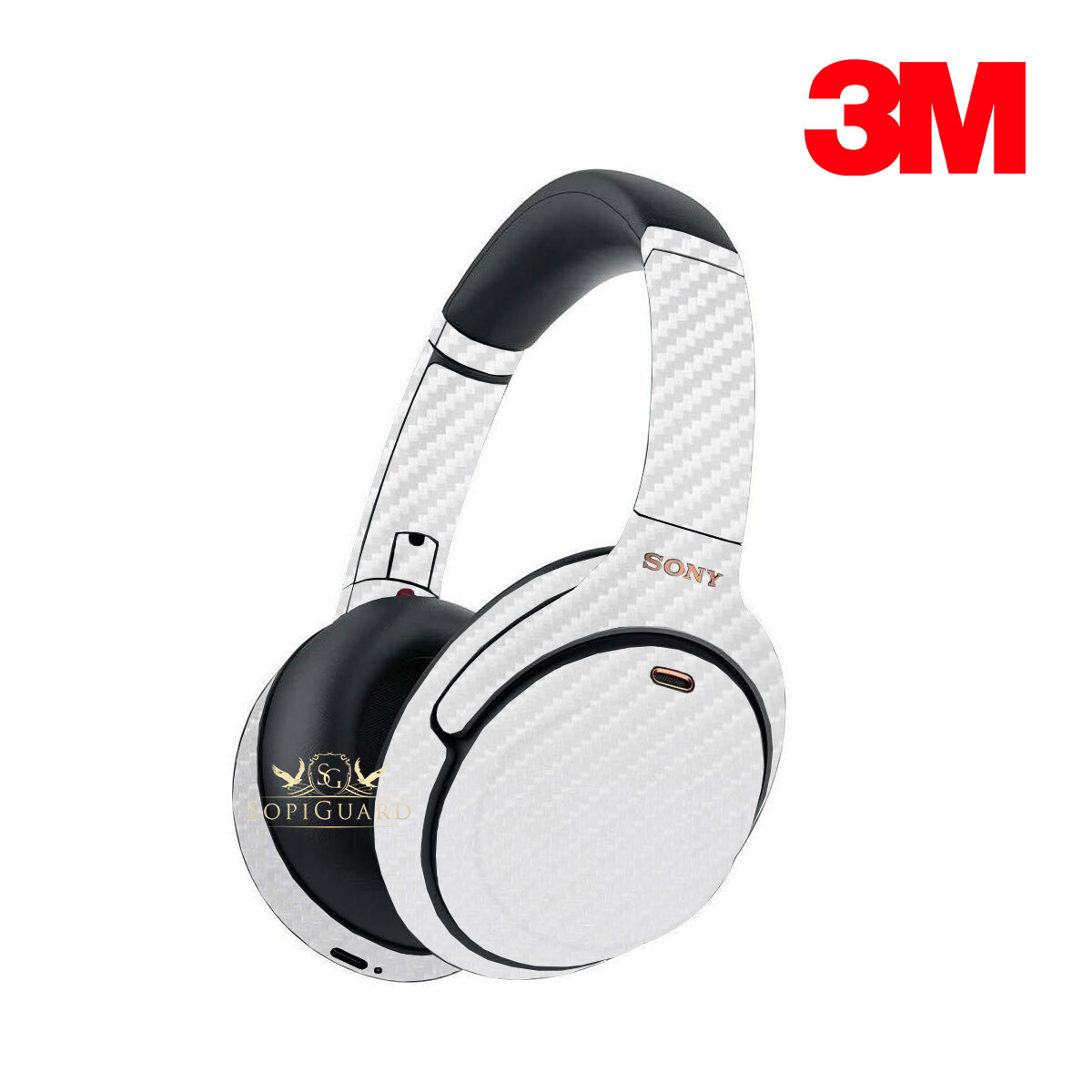 SopiGuard 3M Avery Sticker Skin for Sony Wireless Headphone WH-1000XM3