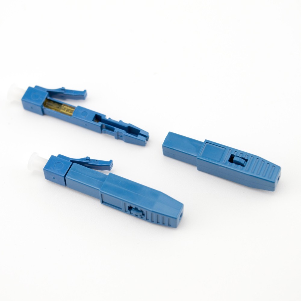 LC UPC APC Fast Connector SM Single Mode FTTH 0.9mm Fiber Optic Quick Connector