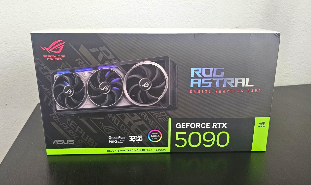 ASUS ROG Astral GeForce RTX 5090 32GB GDDR7 NEW UNUSED Graphics Card