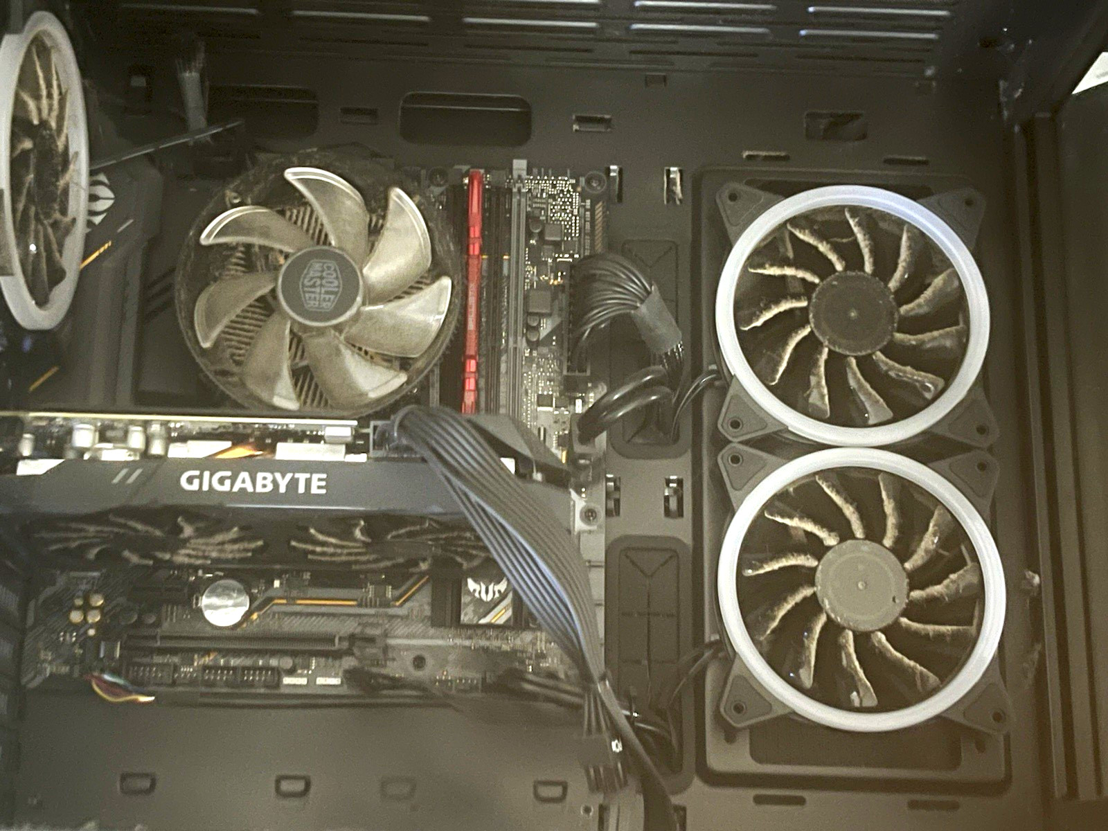 Custom/Whitebox TUF GAMING Tower Desktop, Tempered Glass RGB, Gigabyte GPU