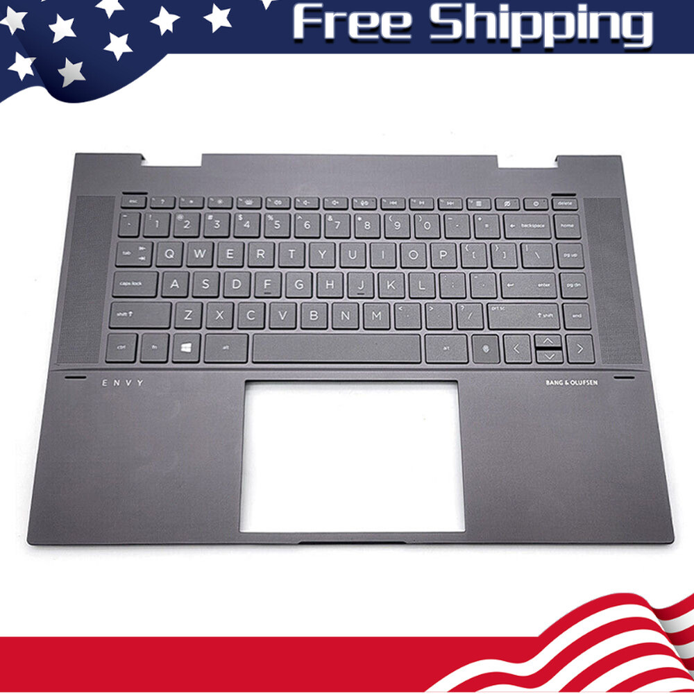 For HP ENVY X360 15M-ES 15-EU 15M-EU Palmrest Backlit Keyboard M45489-001 Brown