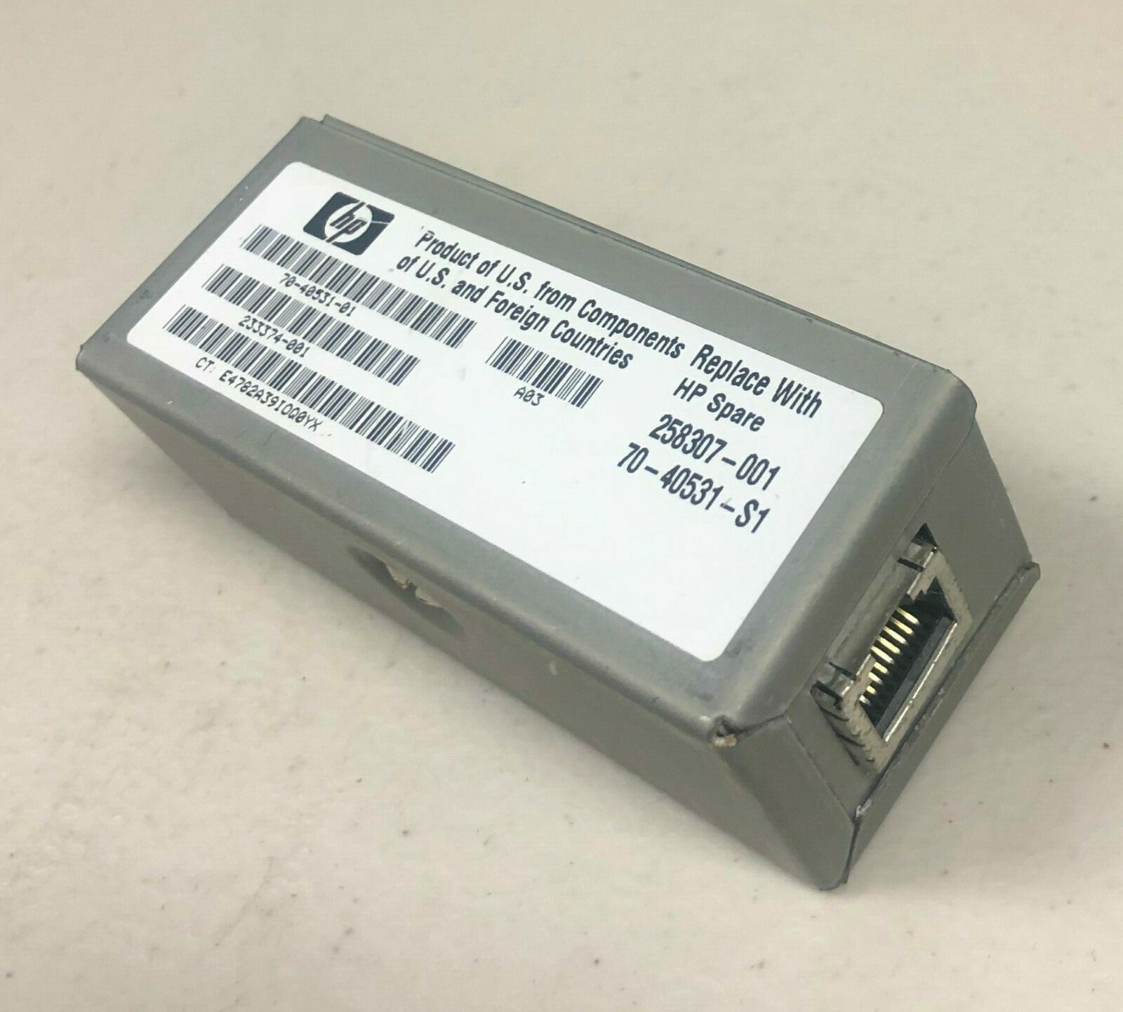 HP 258307-001 StorageWorks EVA5000 Shelf ID Expander, 70-40531-01, 70-40531-S1