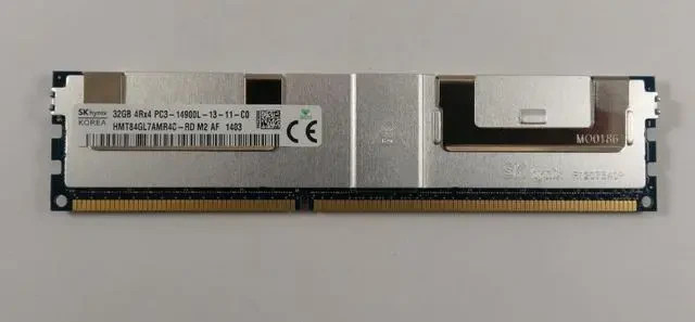 1024 GB Lot of 32 SK Hynix 32GB 4Rx4 PC3-14900L Server Memory 14900R DDR3 ECC