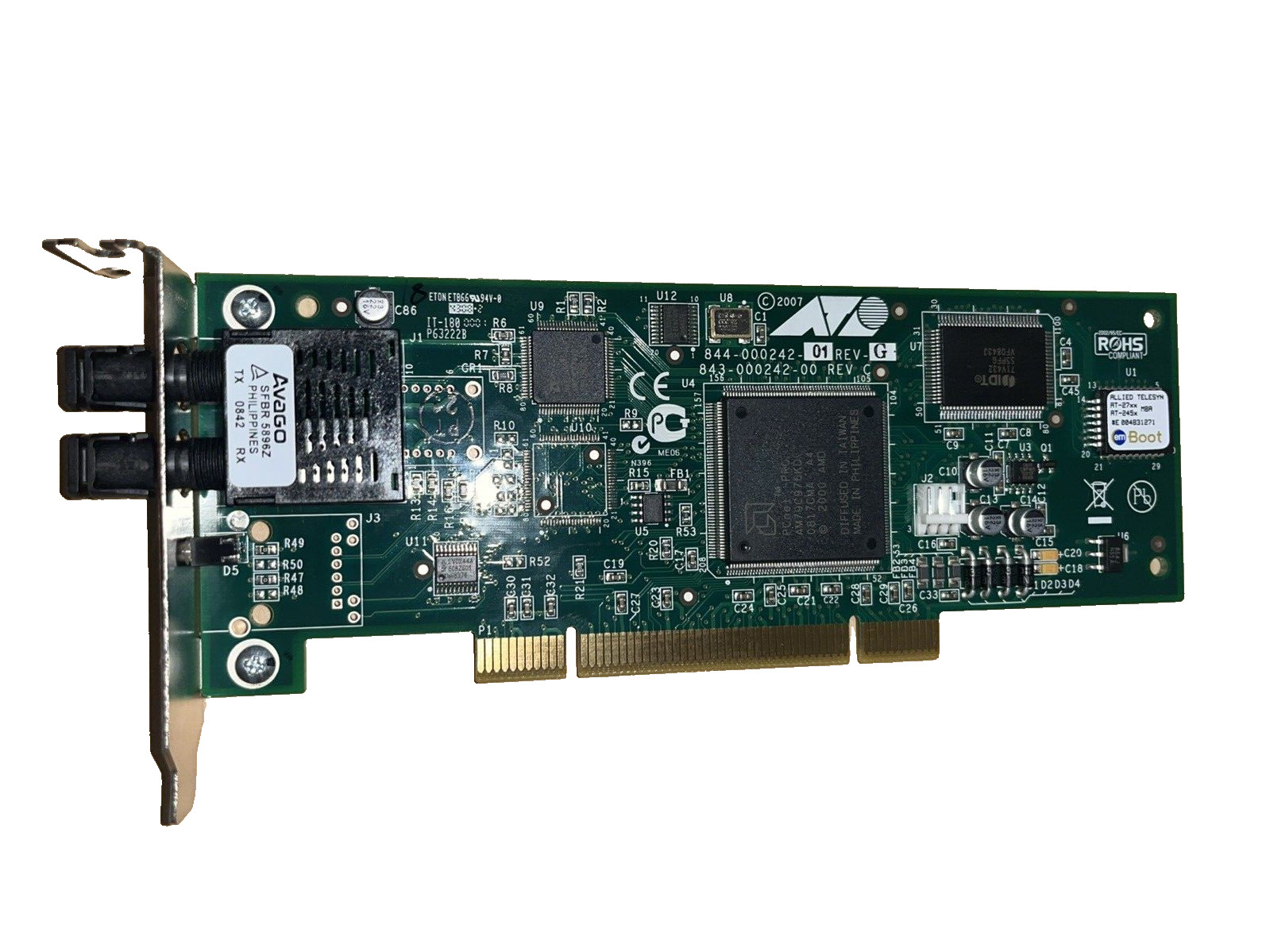 Allied Telesis AT-2701FX/ST-901 100Mbps Ethernet Dual Port Interface Card