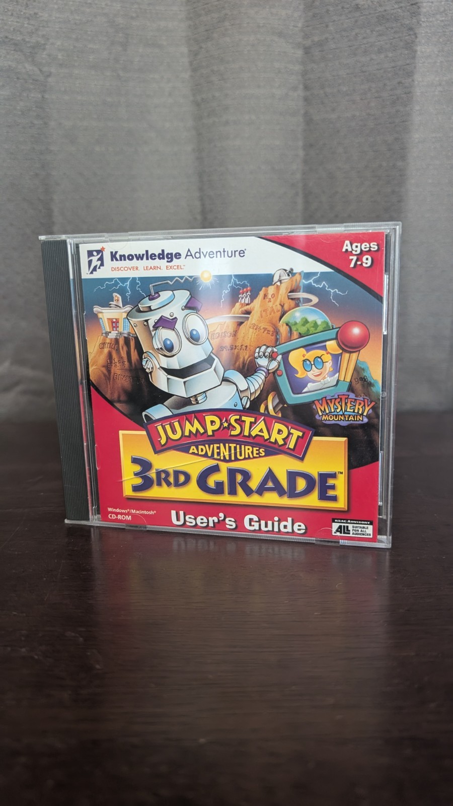 JumpStart Adventures 3rd Grade Users Guide (PC WIN/Mac 1996 Game)