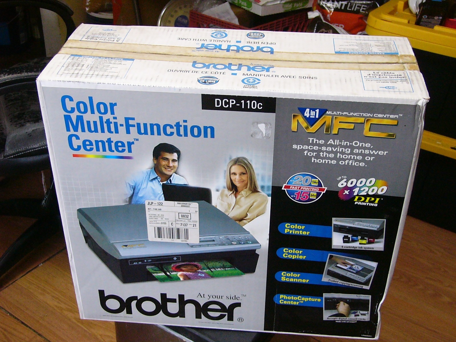 NEW Brother DCP-110c Color Multi Function Printer