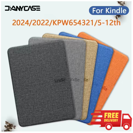 For Amazon Kindle Paperwhite 5/6/7th 10th 11/12th Gen Smart Leather Case Cover