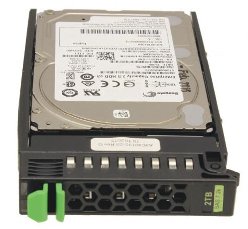 Fujitsu 2TB 7.2K 2.5" SAS 12G 512E Hot-Plug Hard Drive HDD S26361-F5572-L200