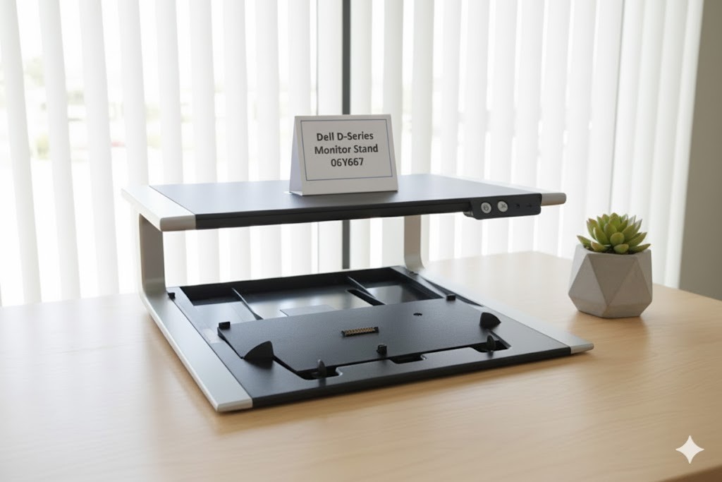 New-Old Stock Dell D-Series Monitor Stand 06Y667 HD058 Original Box Vintage Rare