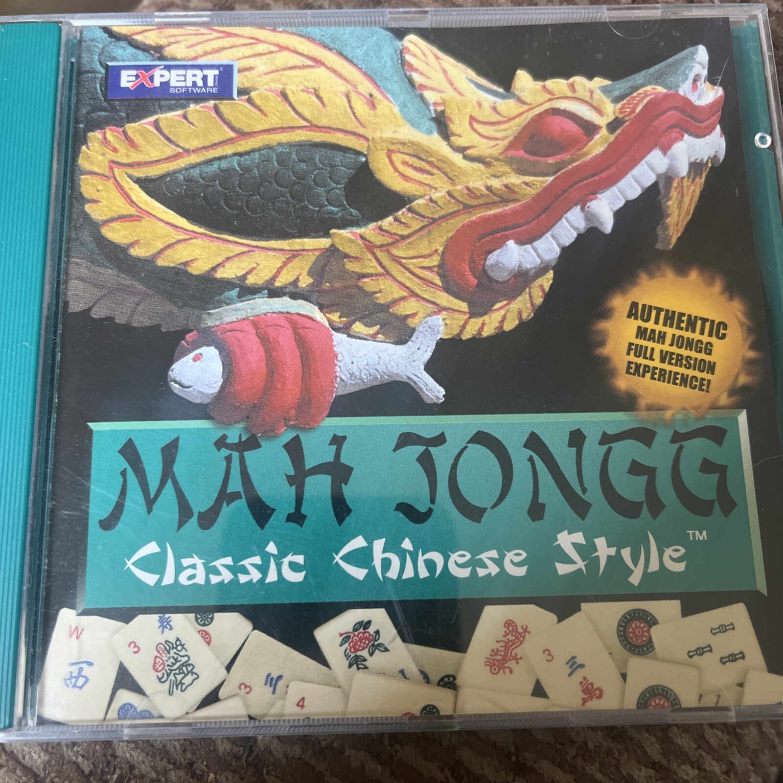EXPERT Software Computer PC MAH JONGG Classic Chinese Style GAME