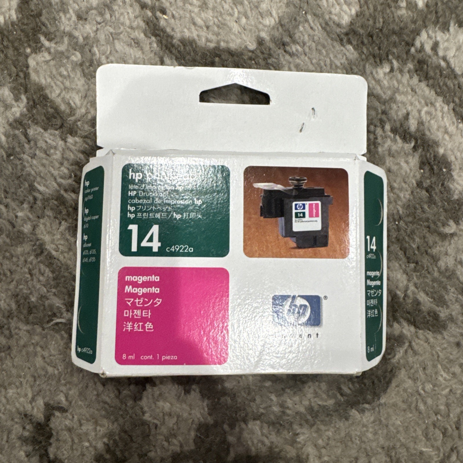 Genuine HP 14 Magenta Printhead C4922 OfficeJet 7110 D135 7110xi CP1160tn