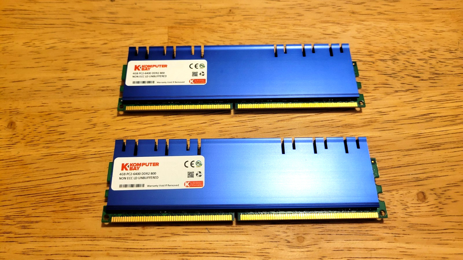 Komputer Bay 8GB (2 x 4GB) DDR2 800 MHz PC2-6400 Desktop RAM 240-pin