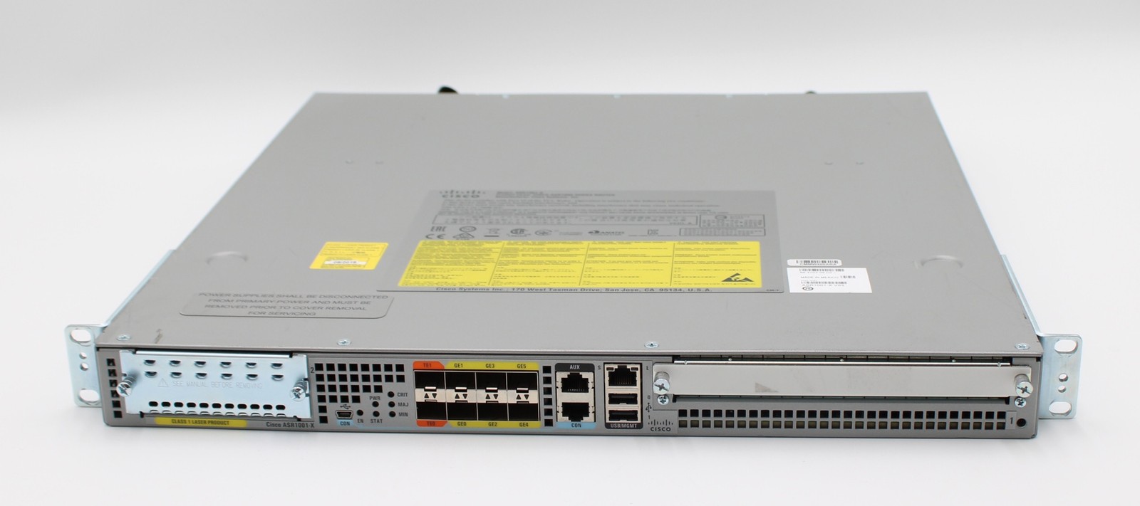 Cisco ASR1000 Series Aggregation Services Router - ASR1001-X V03