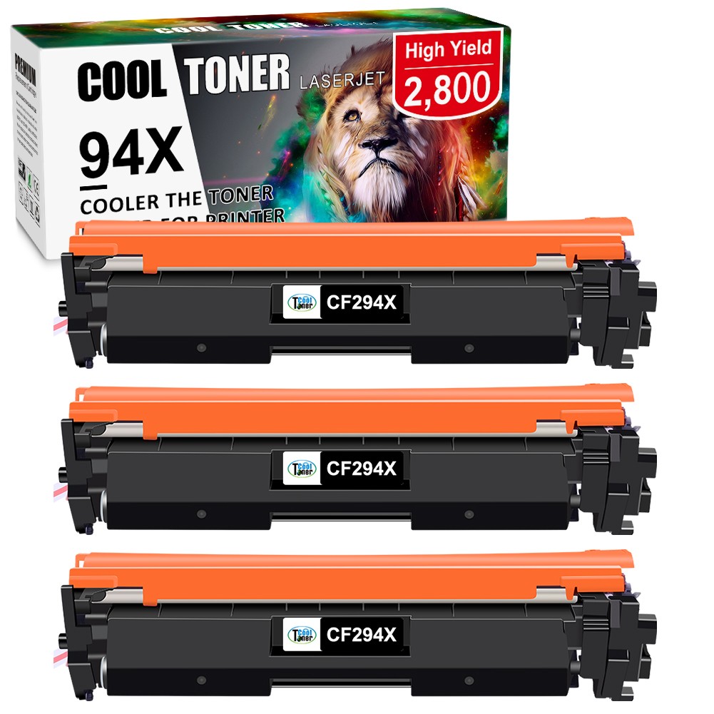 3 Pack CF294X 94x Toner Cartridge For HP 94a Pro MFP M149fdw M148fdw