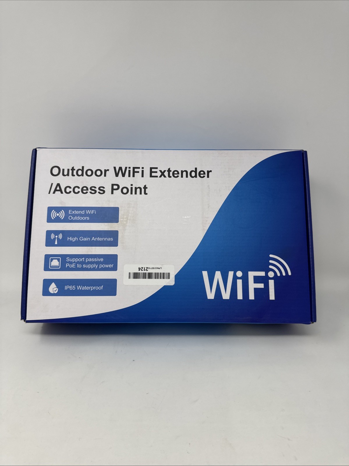 AC1200 Outdoor WiFi Extender, 5GHz and 2.4GHz Long Range. No Power Supply Tested