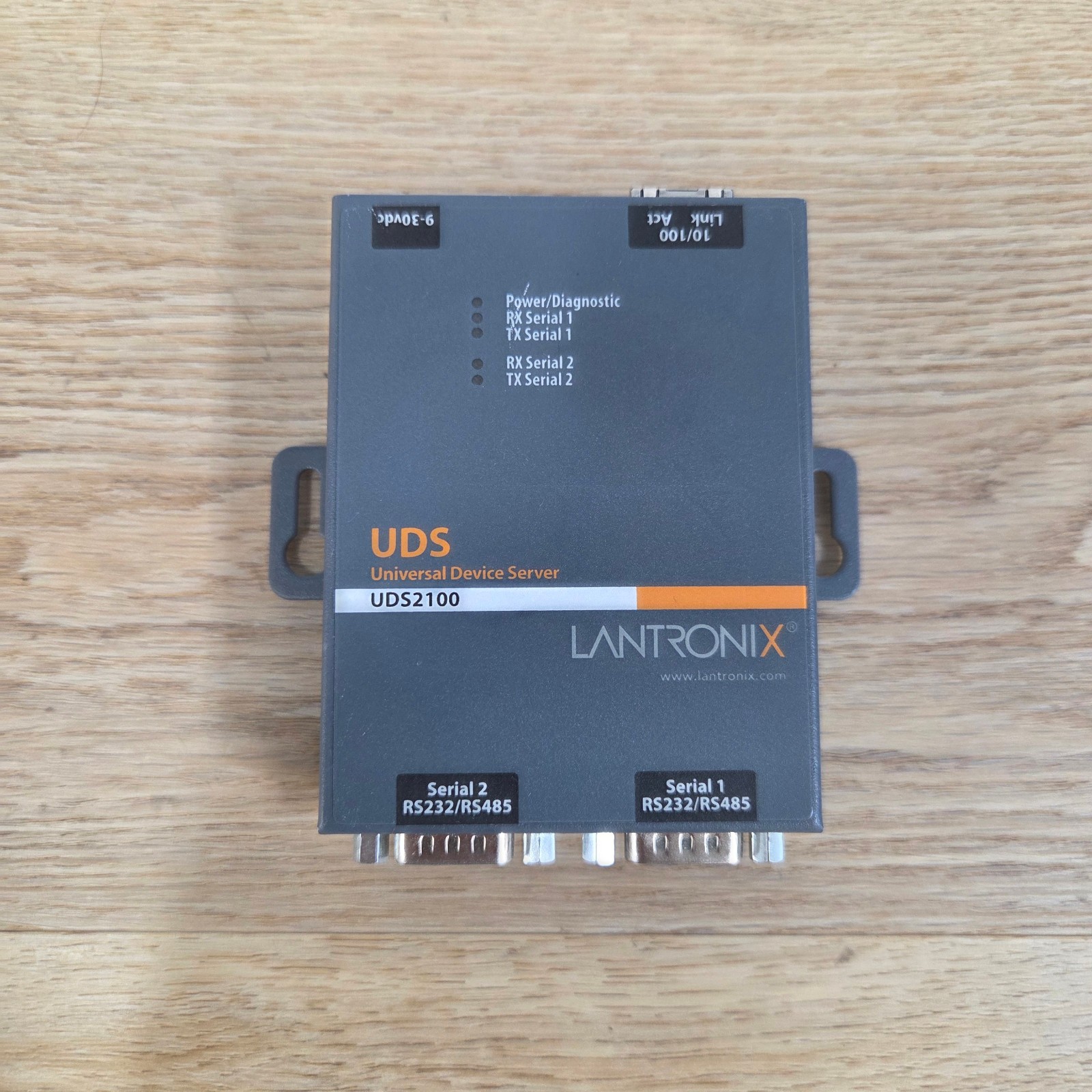 Lantronix - UDS2100 - Lantronix 2 Port Universal Device Server - Powers On