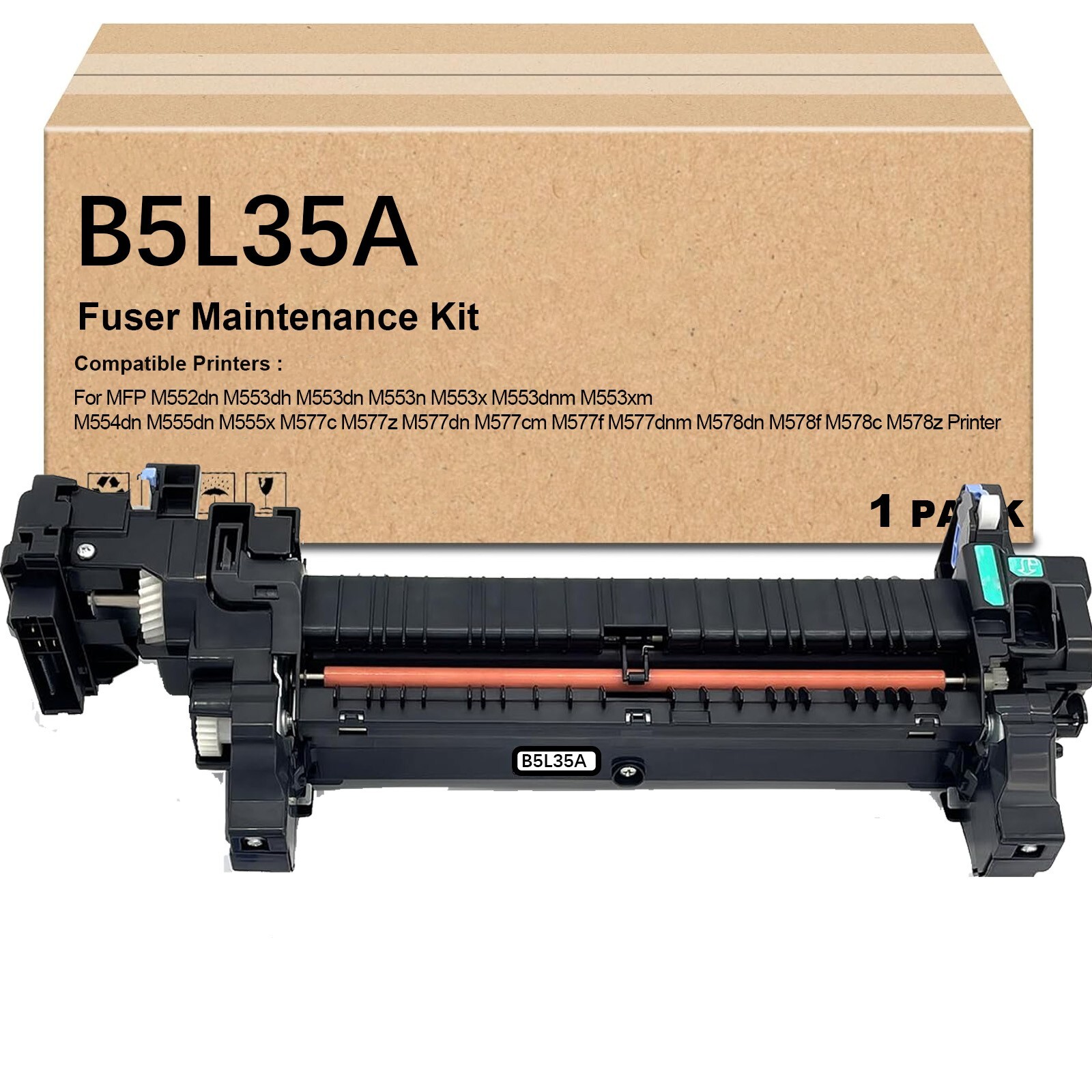 1 Pack B5L35A Fuser Maintenance Kit 110V for MFP M552dn M553dh（No accessories）